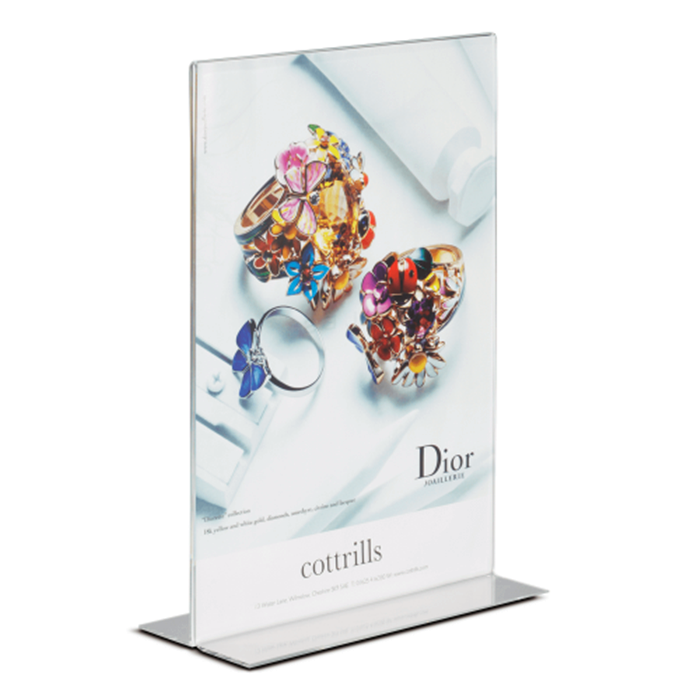 acrylic sign holder 8.5x11