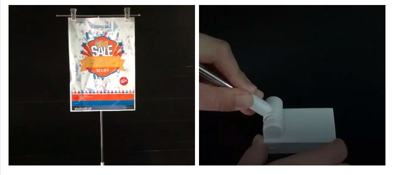 Magnetic POP Display Stand Magnetic POP Display Stand