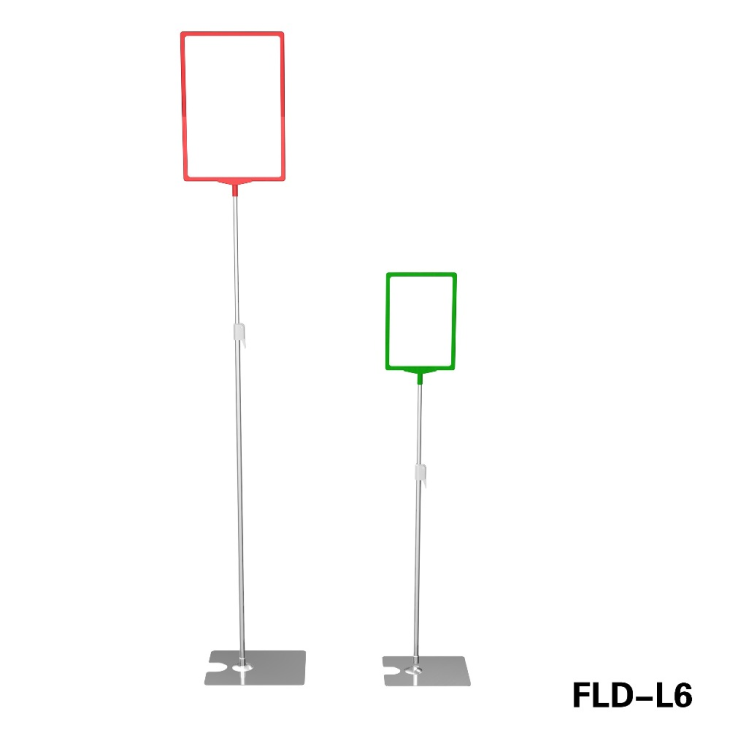 Heavy Duty Floor Stand With Poster