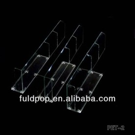 Shelf Divider with Branding Strip and T Profile Rail