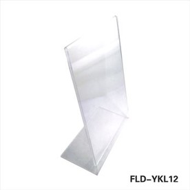 Supermarket Transparent A3 A4 A5 Acrylic Price Sign Stand