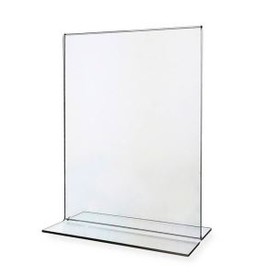 Acrylic Show Card Holder Base