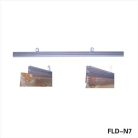 Extruded Clip Pole Banner Snap Rail Advertising Flag