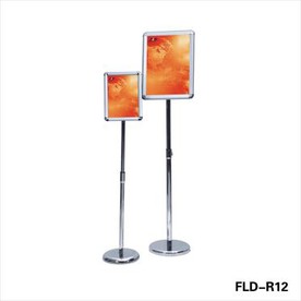 Free Standing Poster Frame Silver